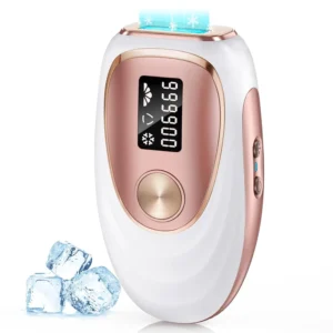 IPL Laser Hair Removal Device – Ice Cooling, Painless Full Body Use